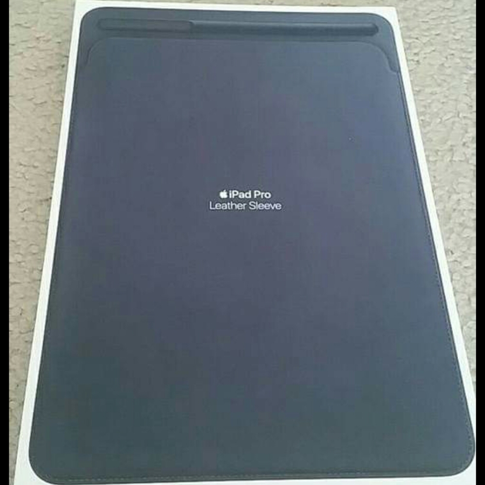 Unopened iPad Pro Natural Leather Sleeve